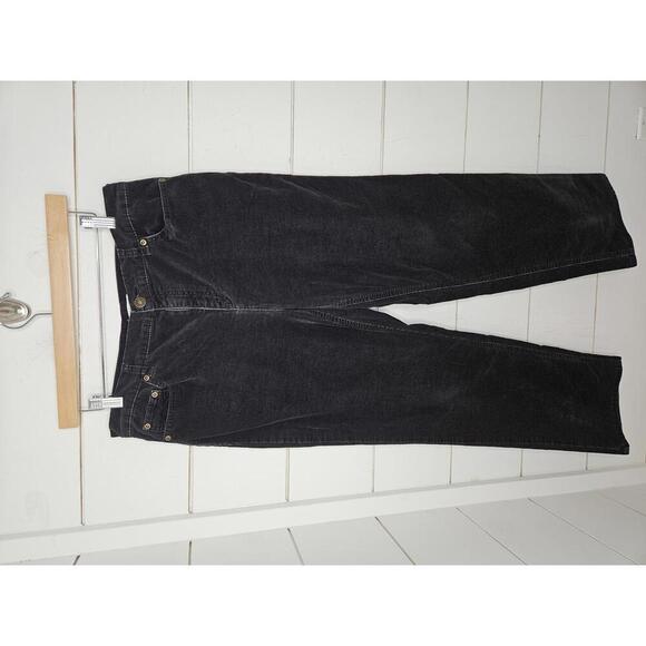Charter Club Pants - Charter Club Laura Fit size 10 petite grey velvet corduroy full length pants